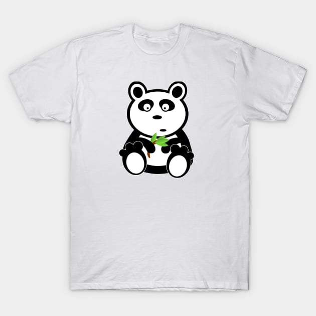 Panda T-Shirt by scdesigns